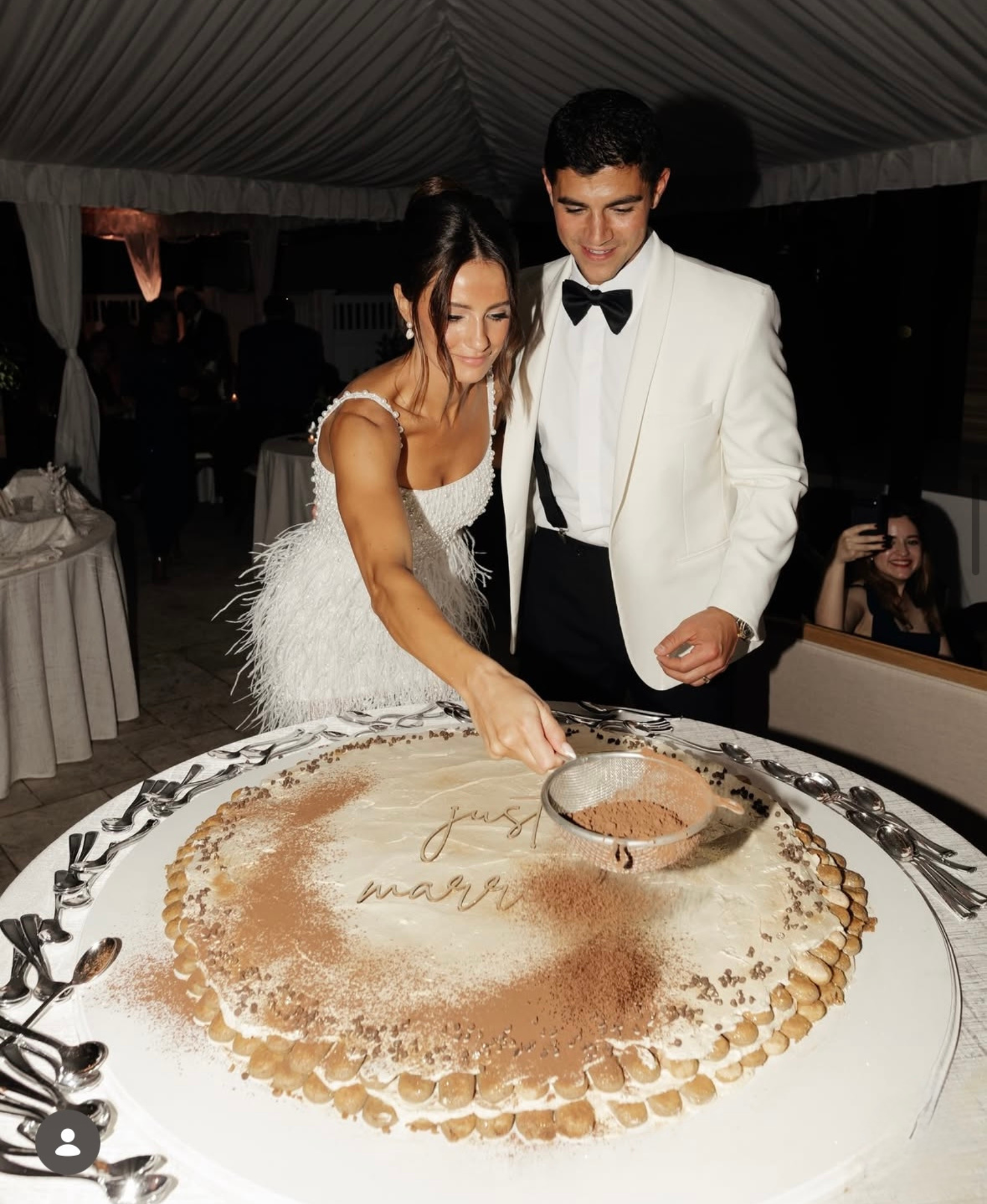 Bolo de Tiramisu para Casamento